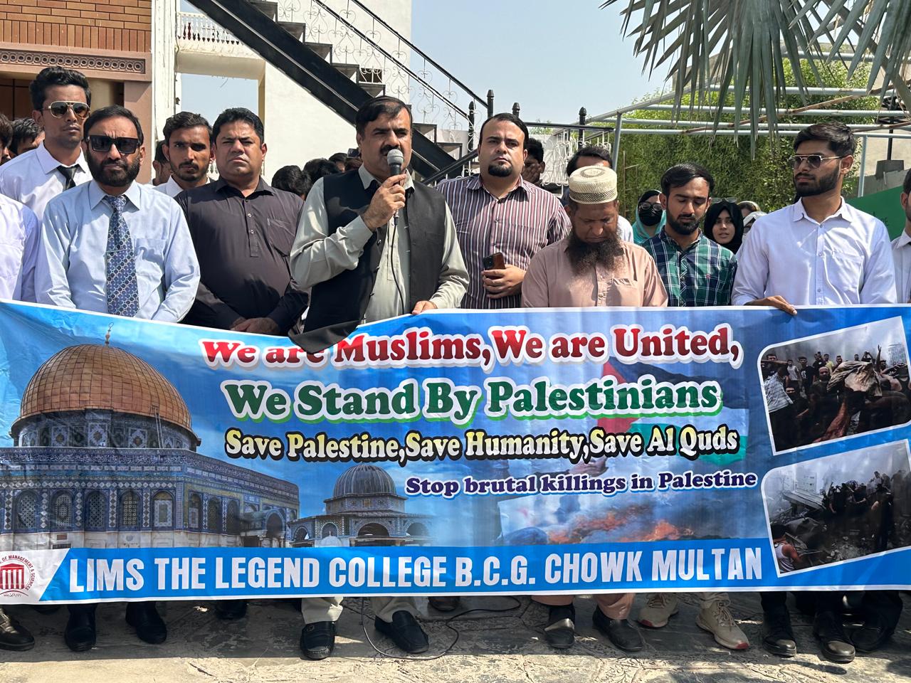LIMS community gathering for a cause